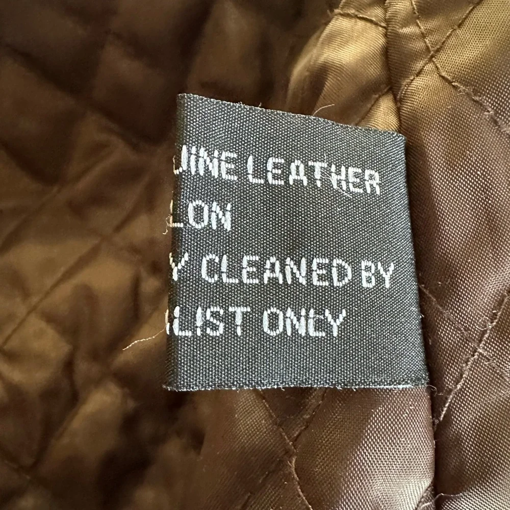 Leather coat Studio Y - Picture 6 of 6